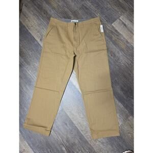 Amazon Essentials Dark Khaki Brown Pants 40W X 32L